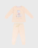 Pijama Pantalón Manga Larga Pajaro Pink